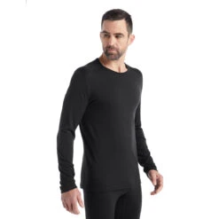Icebreaker Men's Merino 200 Oasis Long Sleeve Crewe Thermal Top