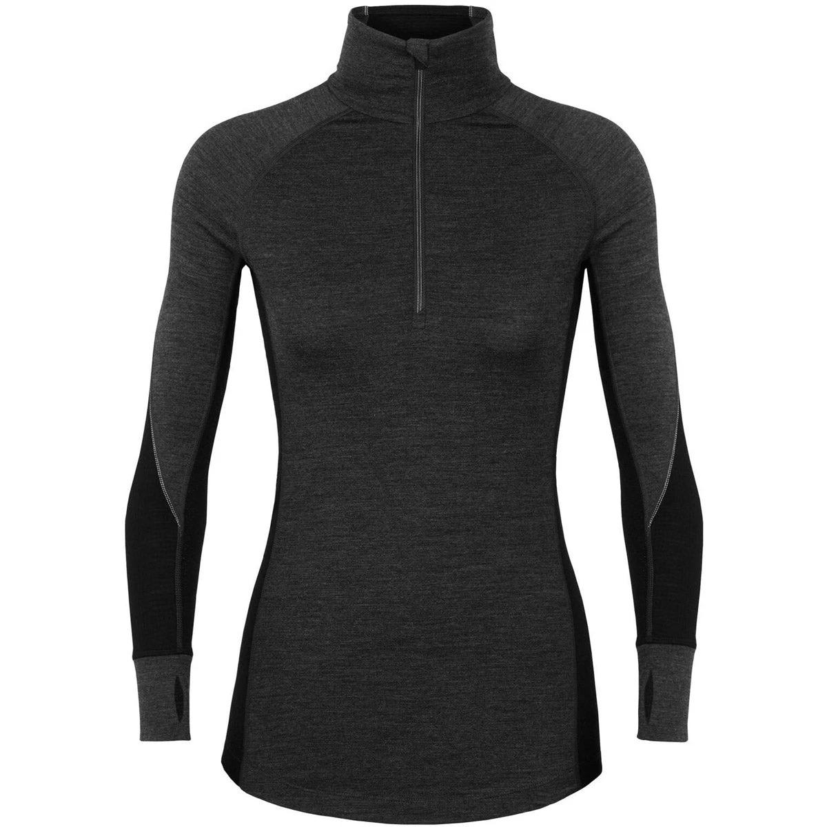 Women's BodyfitZone Merino 260 Zone Long Sleeve Half Zip Thermal Top Icebreaker Women's BodyfitZone Merino 260 Zone Long Sleeve Half Zip Thermal Top -Outdoor Equipment Store 104394A01 1