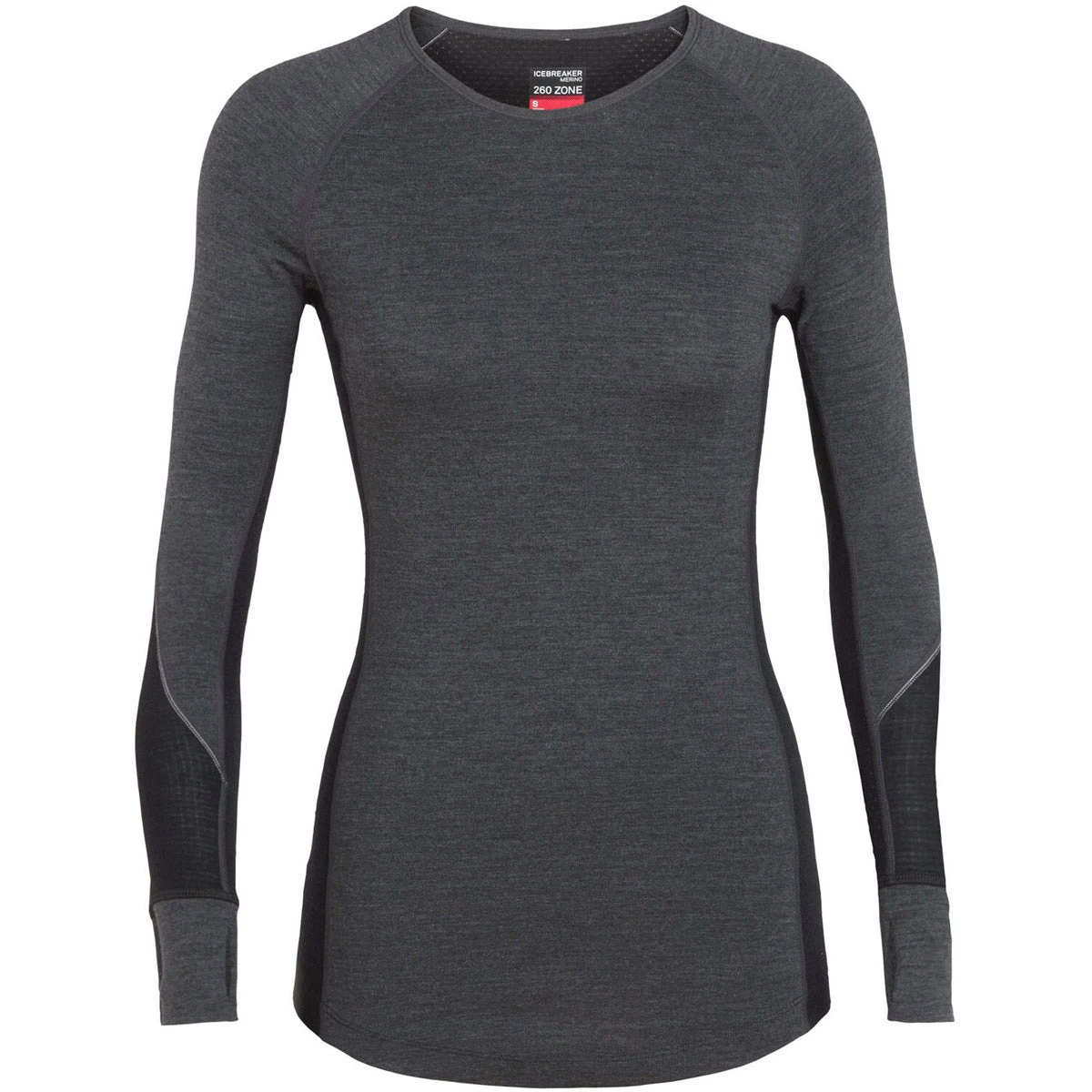 Women's BodyfitZone Merino 260 Zone Long Sleeve Crewe Thermal Top Icebreaker Women's BodyfitZone Merino 260 Zone Long Sleeve Crewe Thermal Top -Outdoor Equipment Store 104477A01 1