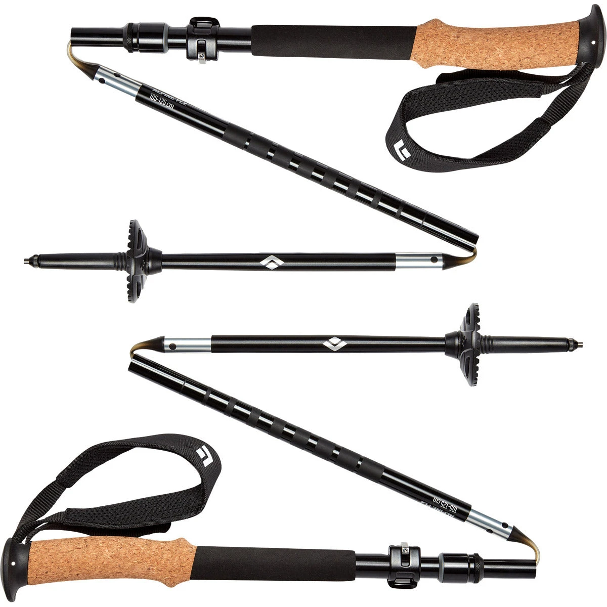 Alpine FLZ Poles Black Diamond Alpine FLZ Poles -Outdoor Equipment Store 112203 0000 ALPINE FLZ Z POLES NO COLOR 01