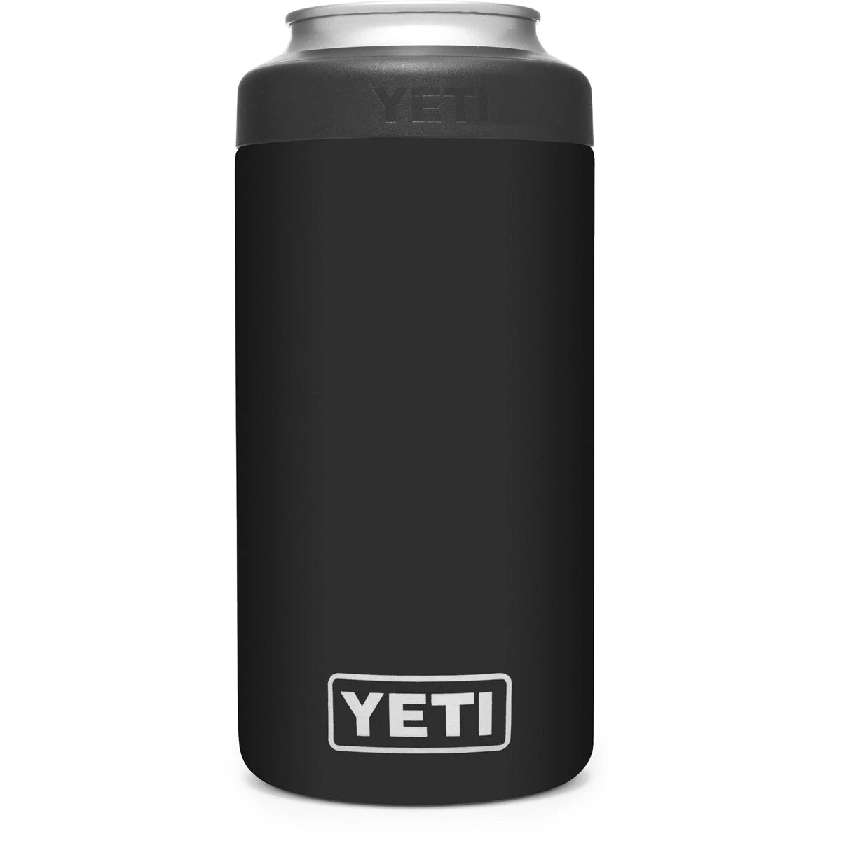 Rambler 16 oz Colster Tall Can Insulator Yeti Rambler 16 Oz Colster Tall Can Insulator -Outdoor Equipment Store 191418 New Colster Family Launch 1H 2020 Dealer Images Black Colster Tall Front 2400x400 1