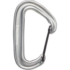Black Diamond MiniWire Carabiner 4 Black Diamond MiniWire Carabiner -Outdoor Equipment Store 210235 1004 MINIWIRE CARABINER LIGHT GRAY 01