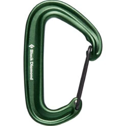 Black Diamond MiniWire Carabiner 3 Black Diamond MiniWire Carabiner -Outdoor Equipment Store 210235 3005 MINIWIRE CARABINER GREEN 01