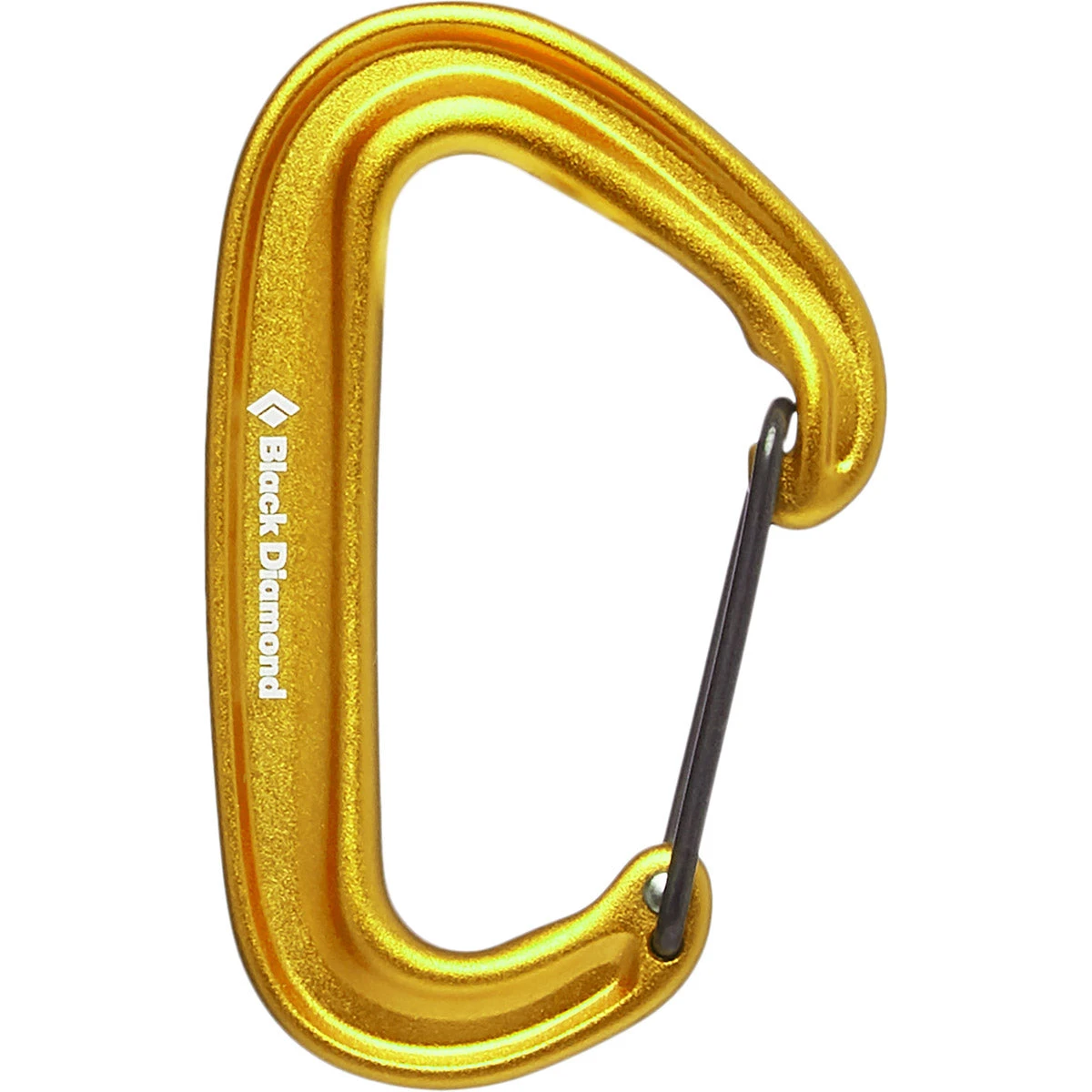 MiniWire Carabiner Black Diamond MiniWire Carabiner -Outdoor Equipment Store 210235 7003 MINIWIRE CARABINER YELLOW 01