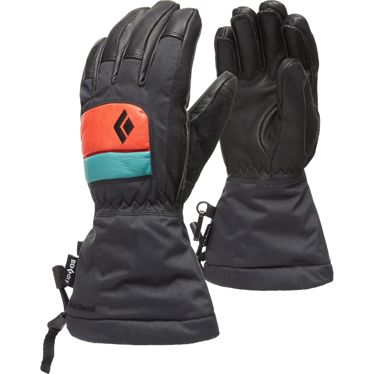 Kids' Spark Gloves Black Diamond Kids' Spark Gloves -Outdoor Equipment Store 801906 CPRU K SPARK GLOVES CASPIAN RUST 01