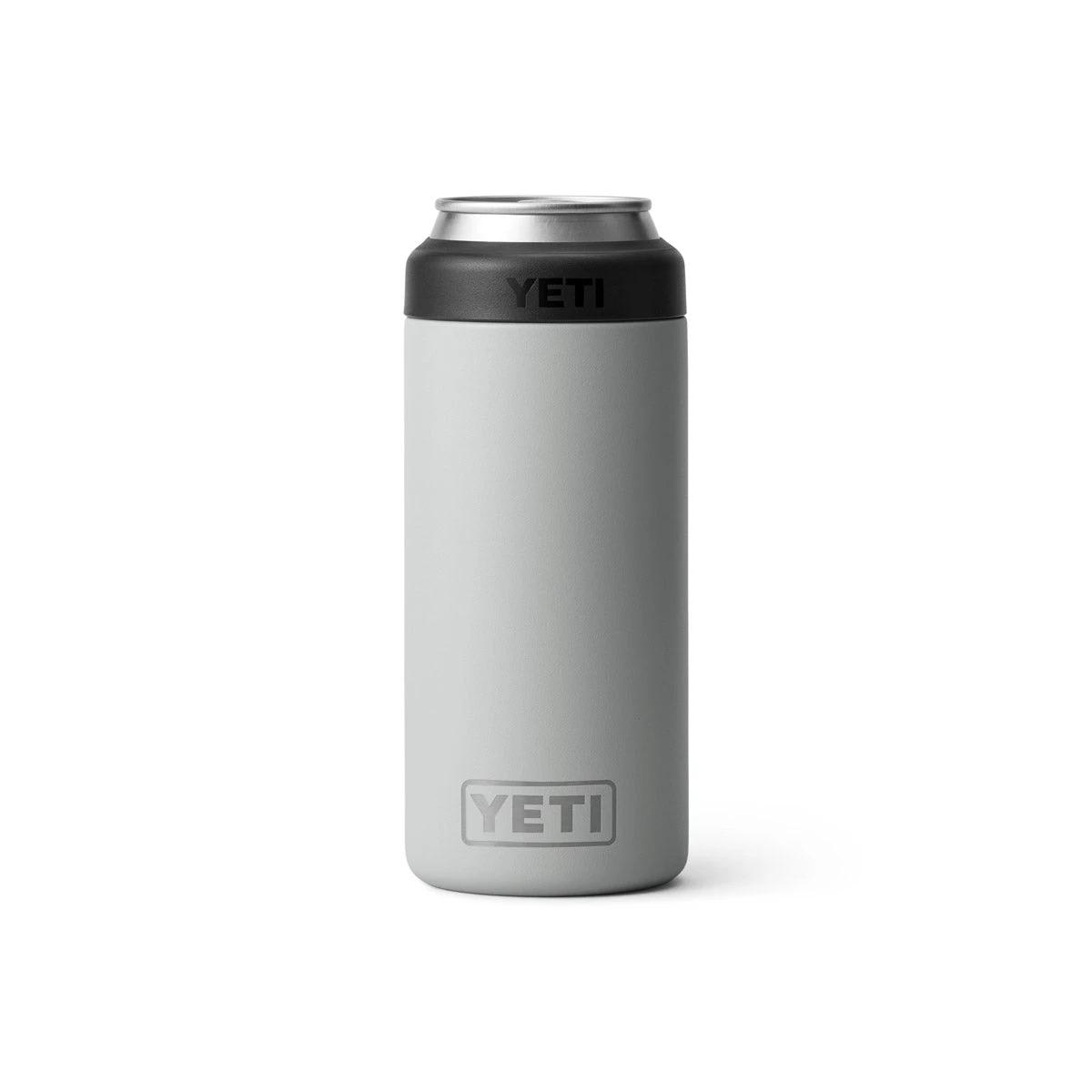 Rambler 12 oz Colster Slim Can Insulator Yeti Rambler 12 Oz Colster Slim Can Insulator -Outdoor Equipment Store Drinkware ColsterSlim 12oz GraniteGray Studio PrimaryB