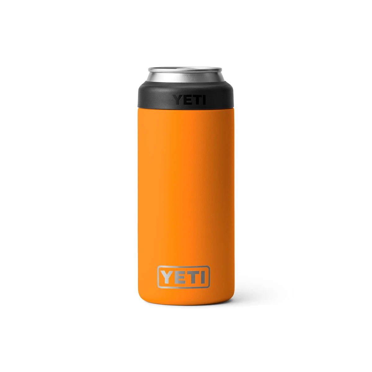 Rambler 12 oz Colster Slim Can Insulator Yeti Rambler 12 Oz Colster Slim Can Insulator -Outdoor Equipment Store Drinkware ColsterSlim 12oz KingCrabOrange Studio PrimaryB