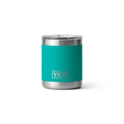 Yeti Rambler 10 Oz Lowball 3 Yeti Rambler 10 Oz Lowball -Outdoor Equipment Store Drinkware Lowball 10oz AquiferBlue Studio PrimaryB 1