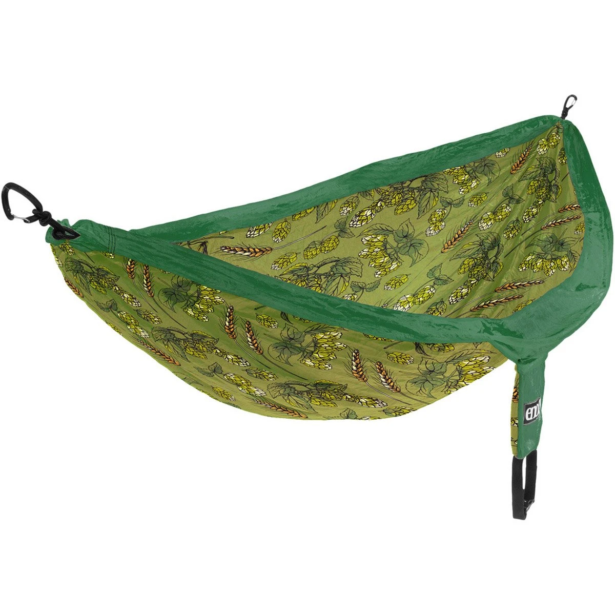 DoubleNest Print Hammock DoubleNest Print Hammock -Outdoor Equipment Store ENO DoubleNest Hops Print 1