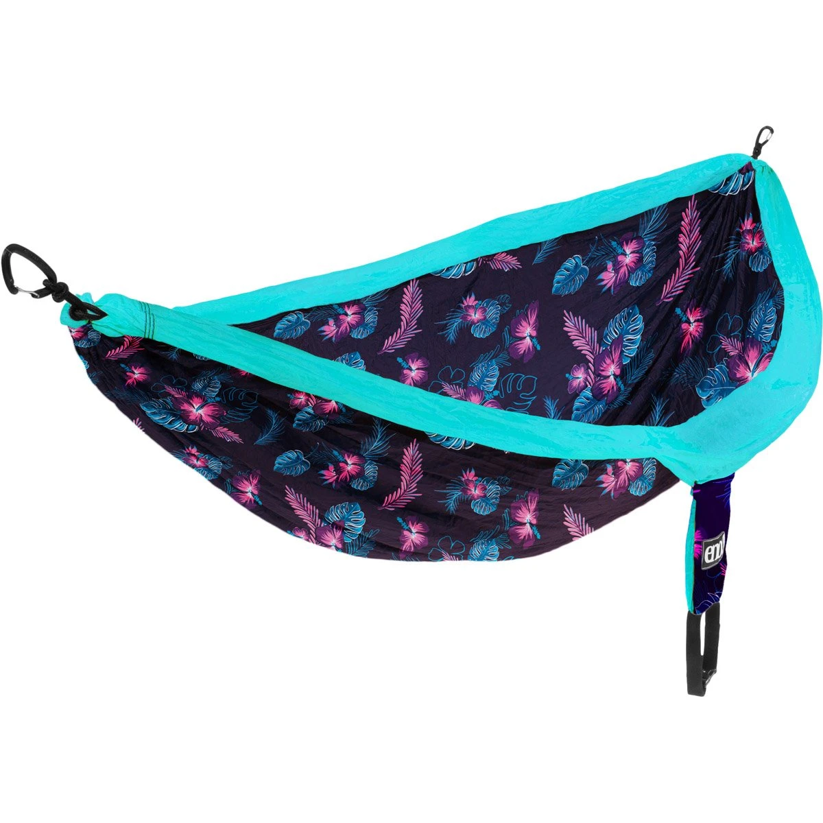 DoubleNest Print Hammock DoubleNest Print Hammock -Outdoor Equipment Store ENO DoubleNest Print Aloha Blue