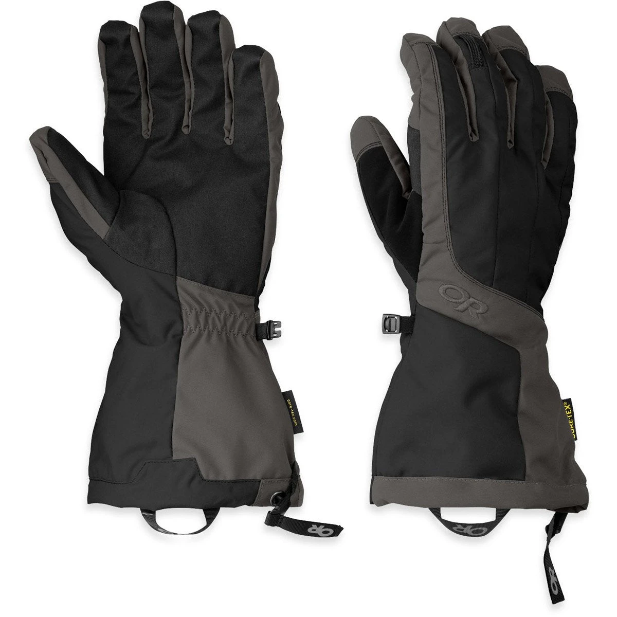 Men's Arete Gloves Outdoor Research Men's Arete Gloves -Outdoor Equipment Store F20 M AreteGloves BlackCharcoal 271615 0189