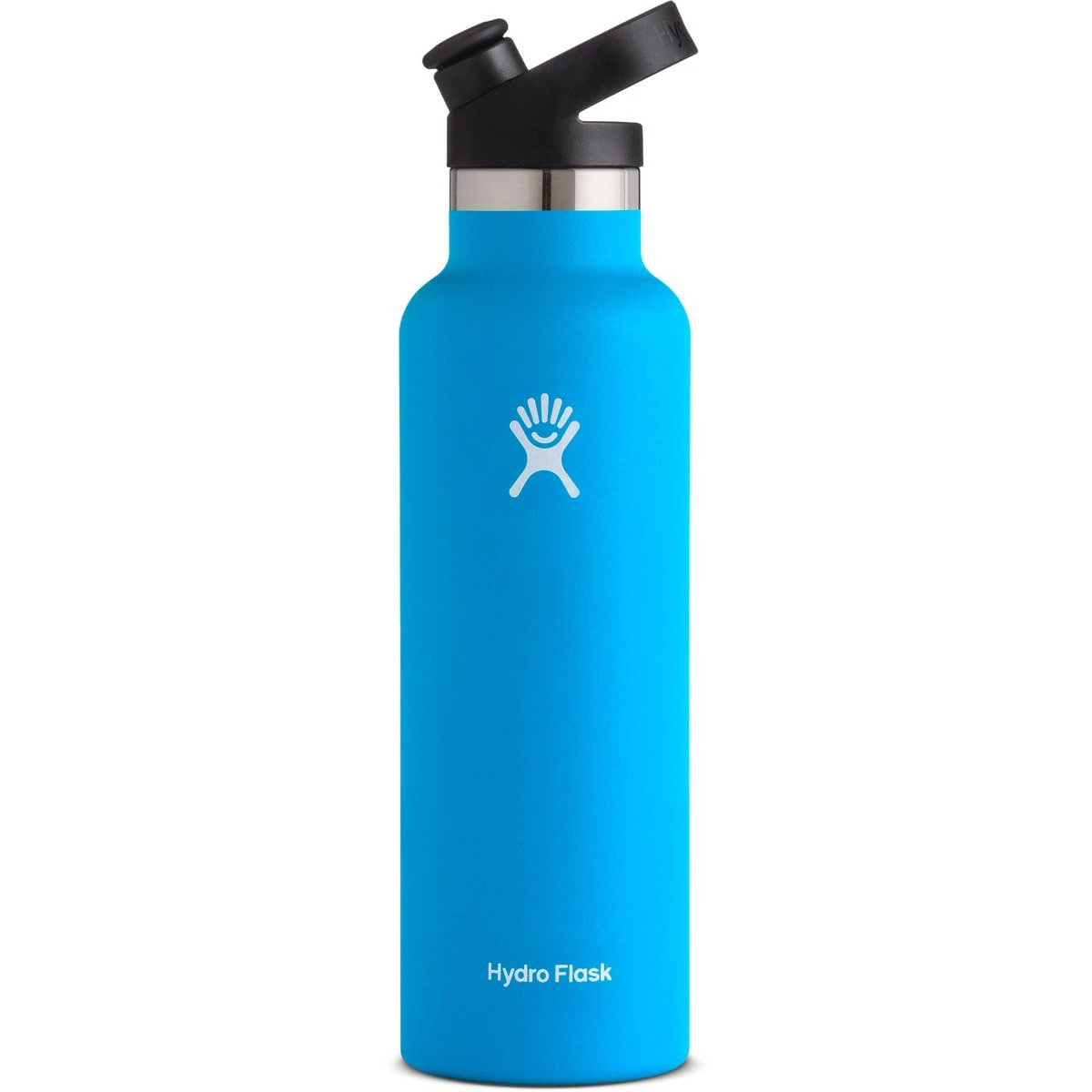 Hydro Flask 21 Oz Standard Mouth Water Bottle With Sport Cap -Outdoor Equipment Store Hydro Flask 21 oz Standard Mouth with Sport Cap Pacific