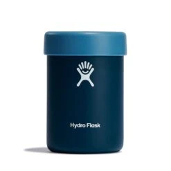 Hydro Flask 12 Oz Cooler Cup 2 Hydro Flask 12 Oz Cooler Cup -Outdoor Equipment Store K12464 Indigo StraightOn1
