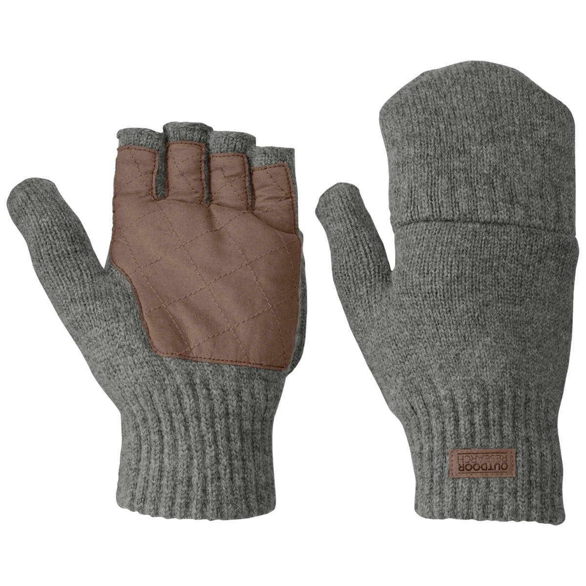 Men's Lost Coast Fingerless Mitt Outdoor Research Men's Lost Coast Fingerless Mitt -Outdoor Equipment Store Lost Coast Fingerless Mitts 243189 Pewter