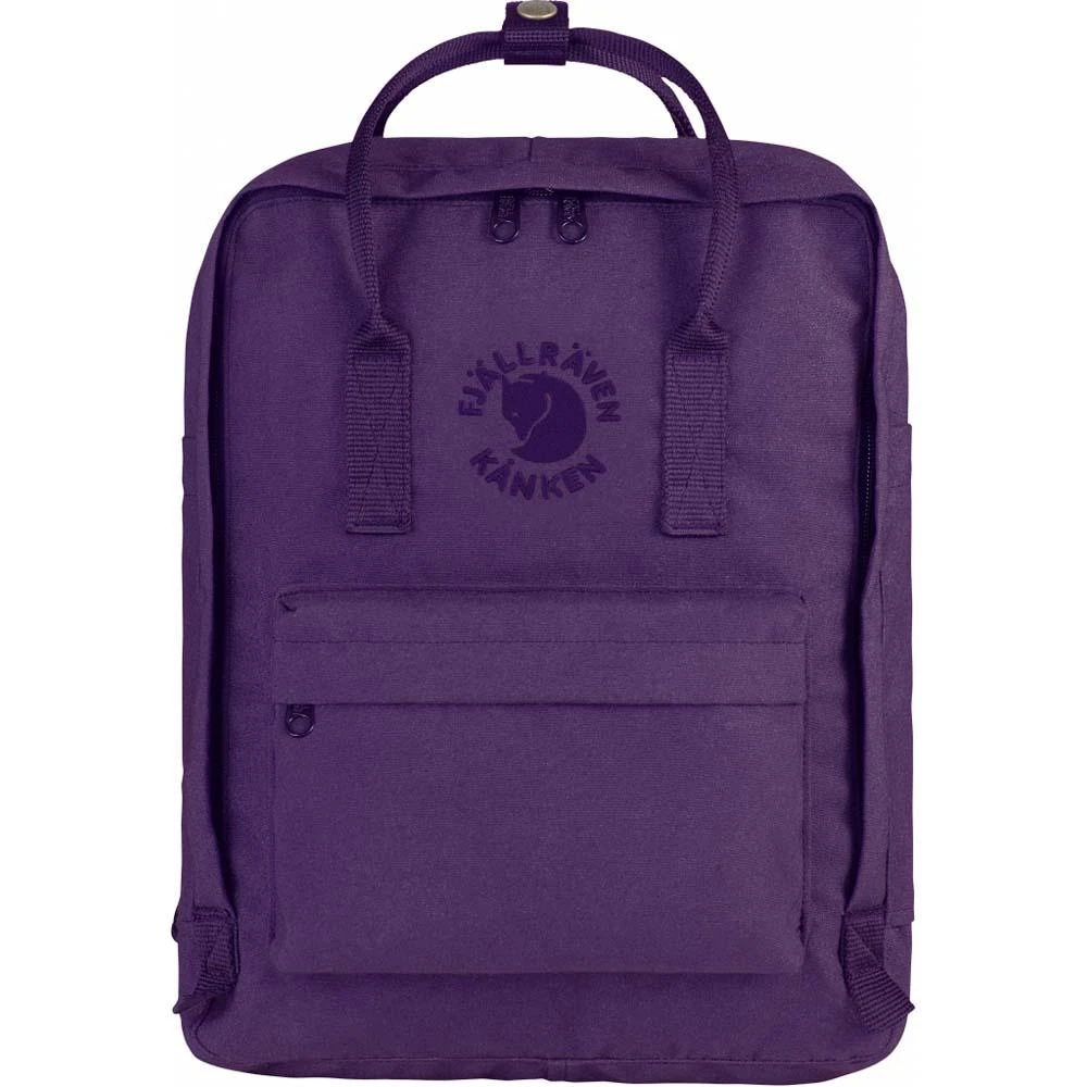 Re-Kanken Backpack Fjallraven Re-Kanken Backpack -Outdoor Equipment Store Re Kanken F23548 Deep Violet