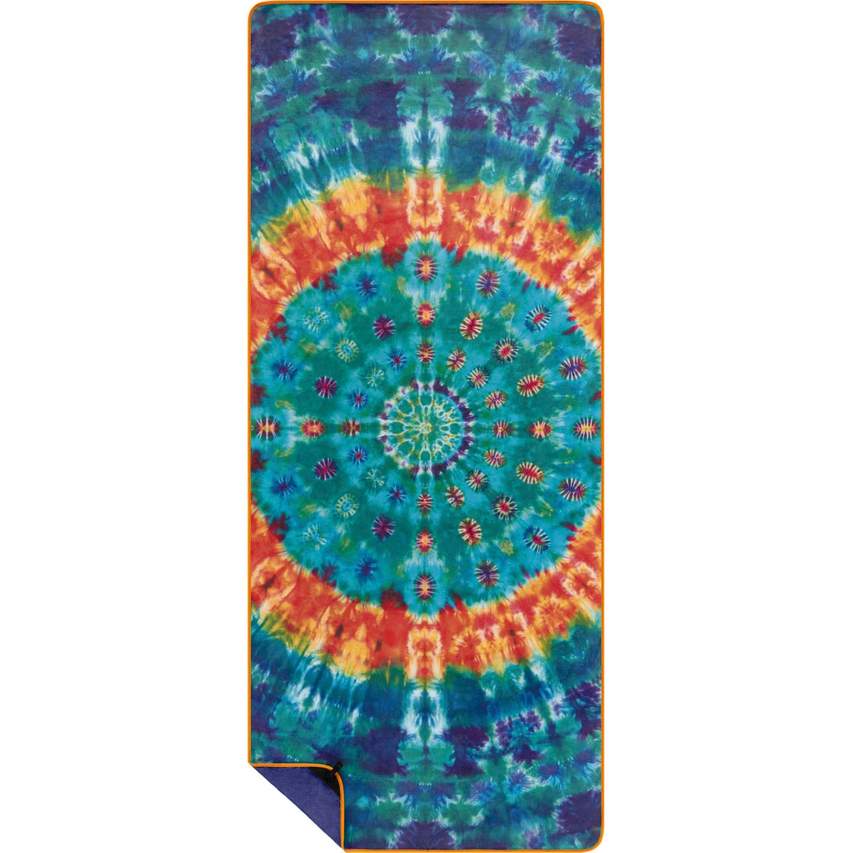 Everywhere Towel Rumpl Everywhere Towel -Outdoor Equipment Store TPST CP2 O BLAZING GAIA EVERYWHERE TOWEL FLATLAY 1