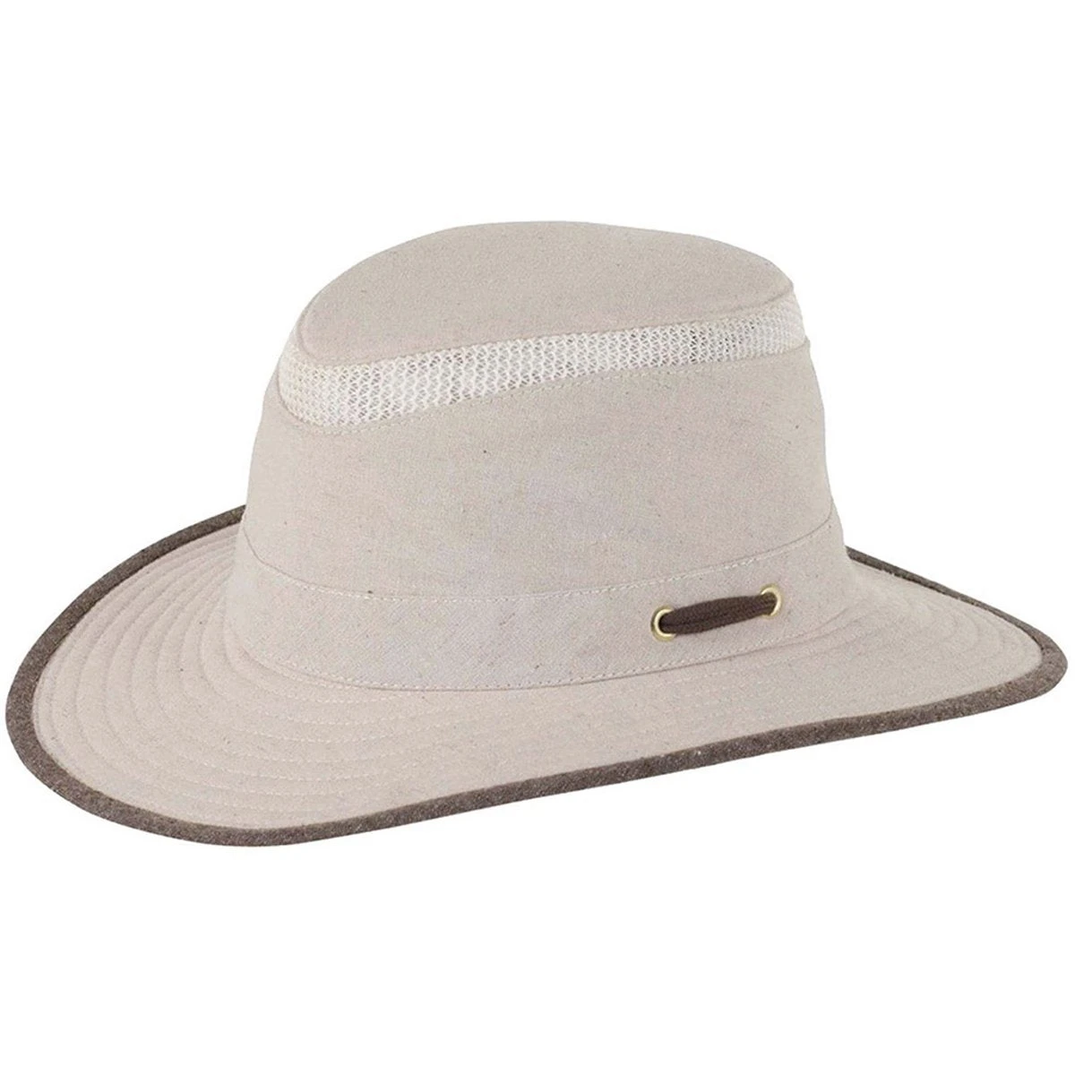 TMH55 Mash-Up AIRFLO Hat Tilley TMH55 Mash-Up AIRFLO Hat -Outdoor Equipment Store Tmh55 Intrmed Brim TMH55 Sand Brown Trim