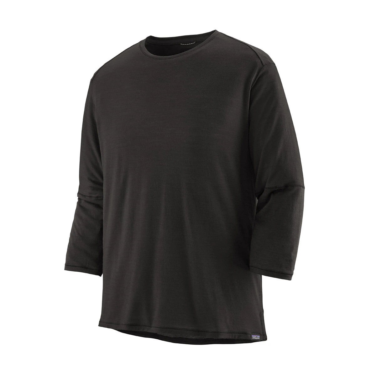 Men's Merino 3/4-Sleeve Bike Jersey Patagonia Men's Merino 3/4-Sleeve Bike Jersey -Outdoor Equipment Store WBF20 23935 BLK
