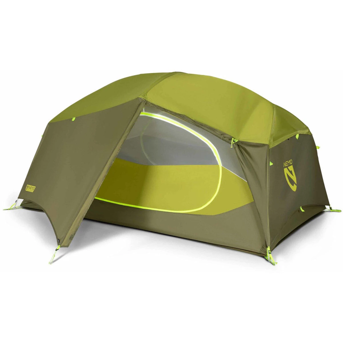 Aurora 2-Person Backpacking Tent & Footprint Nemo Aurora 2-Person Backpacking Tent & Footprint -Outdoor Equipment Store aurora 2p Nova Green