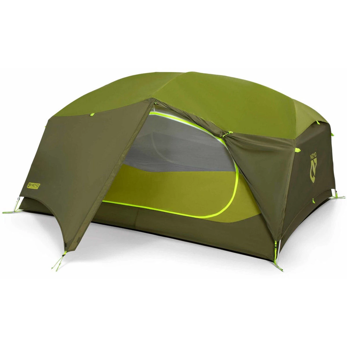 Aurora 3-Person Backpacking Tent & Footprint Nemo Aurora 3-Person Backpacking Tent & Footprint -Outdoor Equipment Store aurora 3p Nova Green 1