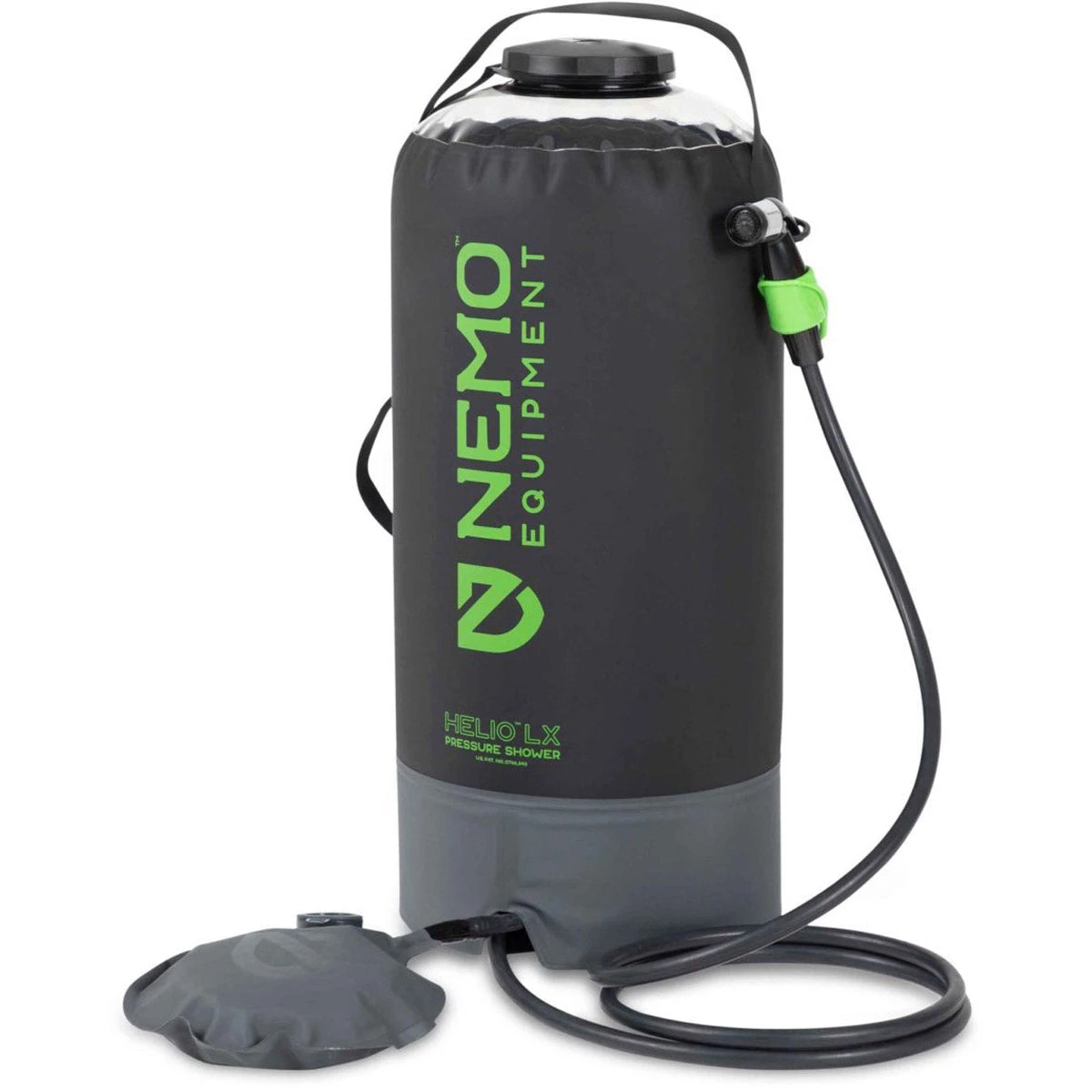Helio LX Pressure Shower Nemo Helio LX Pressure Shower -Outdoor Equipment Store helio