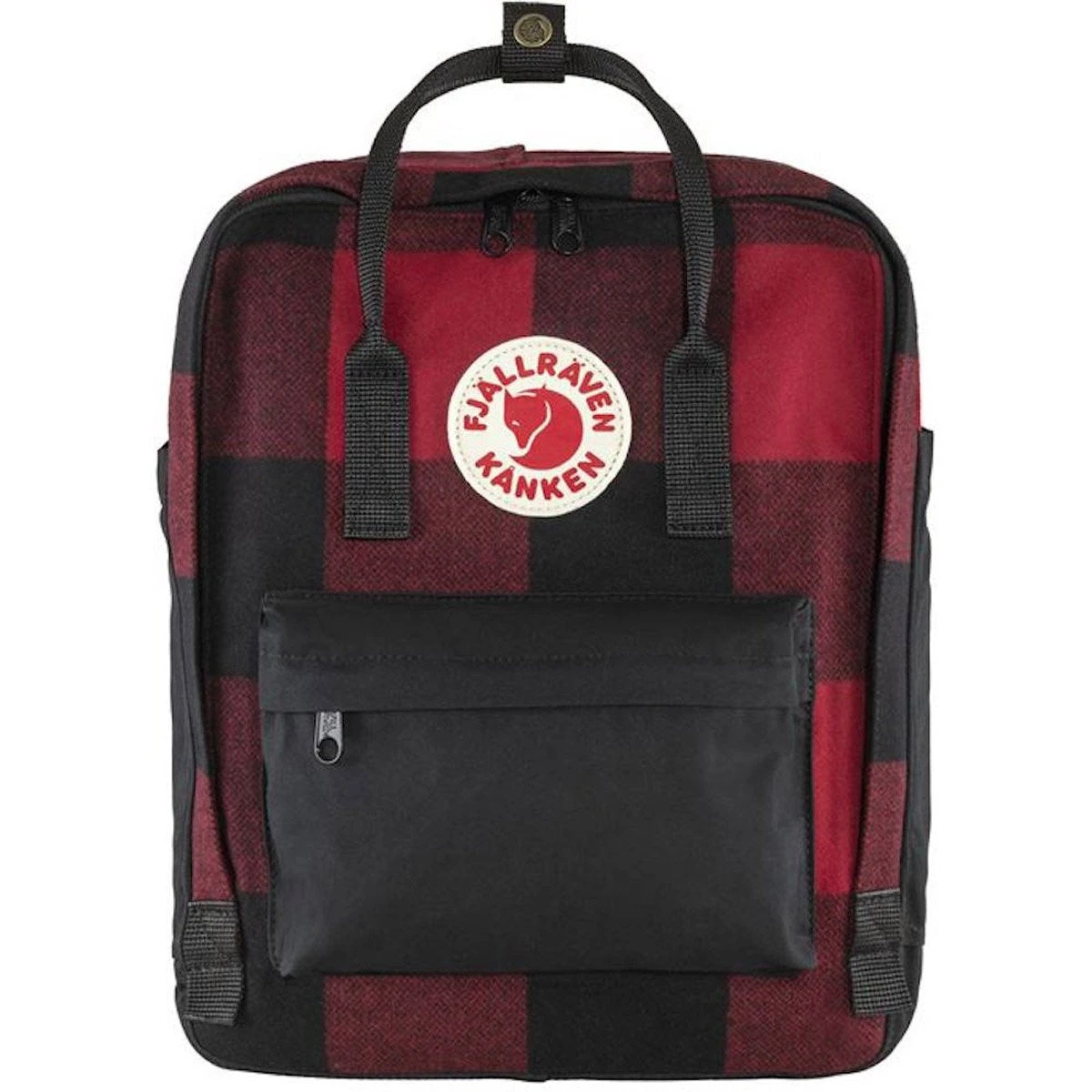Kanken Re-Wool Fjallraven Kanken Re-Wool -Outdoor Equipment Store kanken rewool redblack