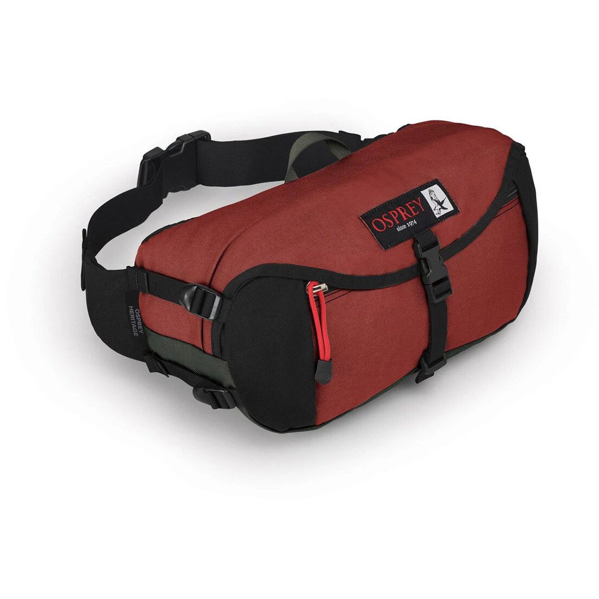 Osprey Heritage Waist Osprey Heritage Waist -Outdoor Equipment Store ospreyheritagewaistpack f21 side bazanred