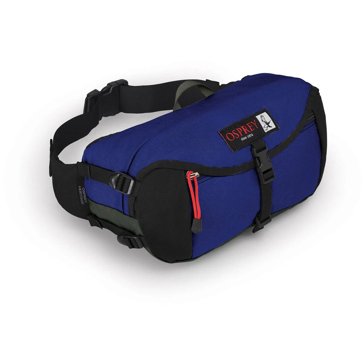 Osprey Heritage Waist Osprey Heritage Waist -Outdoor Equipment Store ospreyheritagewaistpack f21 side blueberry