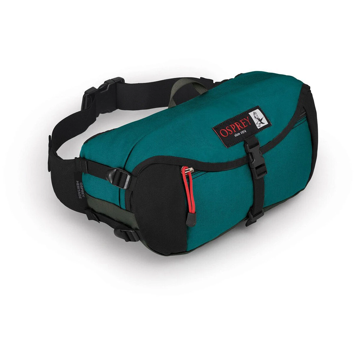 Osprey Heritage Waist Osprey Heritage Waist -Outdoor Equipment Store ospreyheritagewaistpack f21 side darkpinegreen